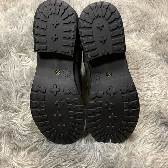 Arizona grey combat boots! NWOT size 8 - Picture 4 of 9